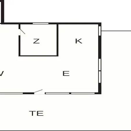 Feriehus 2 Person In V-by Traum